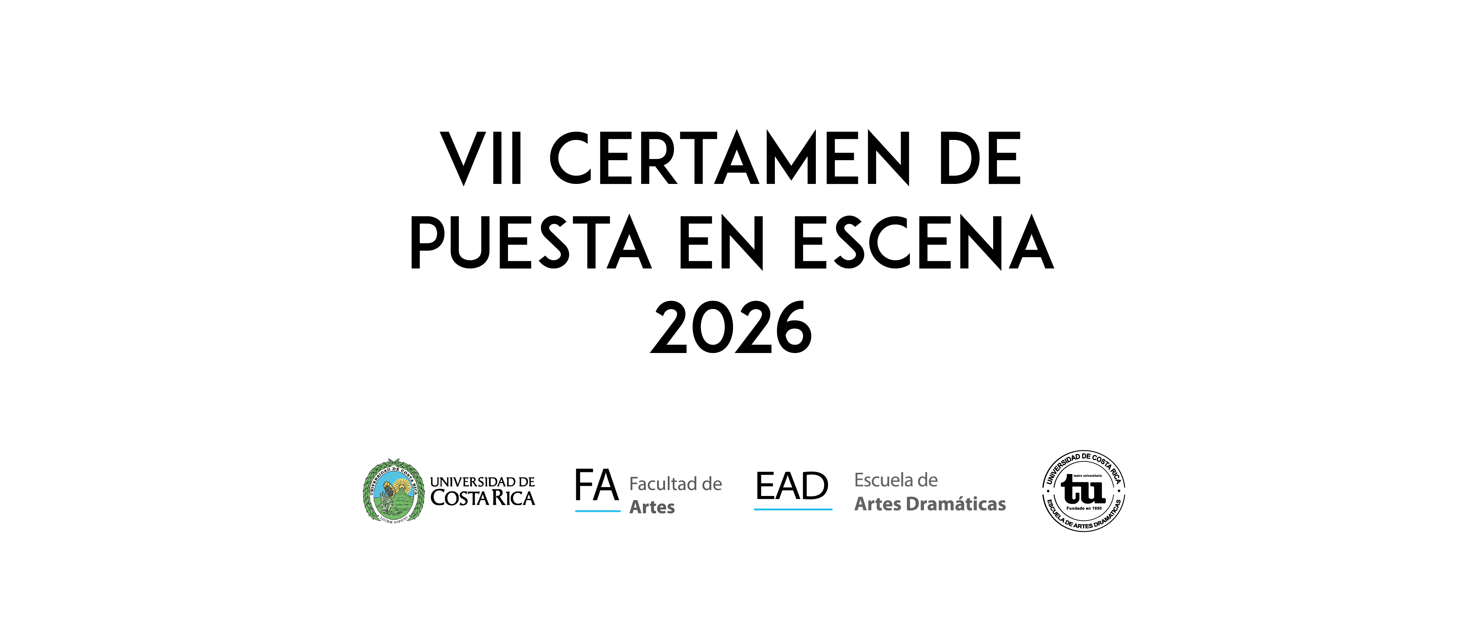 VII Certamen de Puesta en Escena 2026